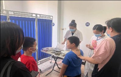 武汉新天医院中医科开展冬病夏治活动